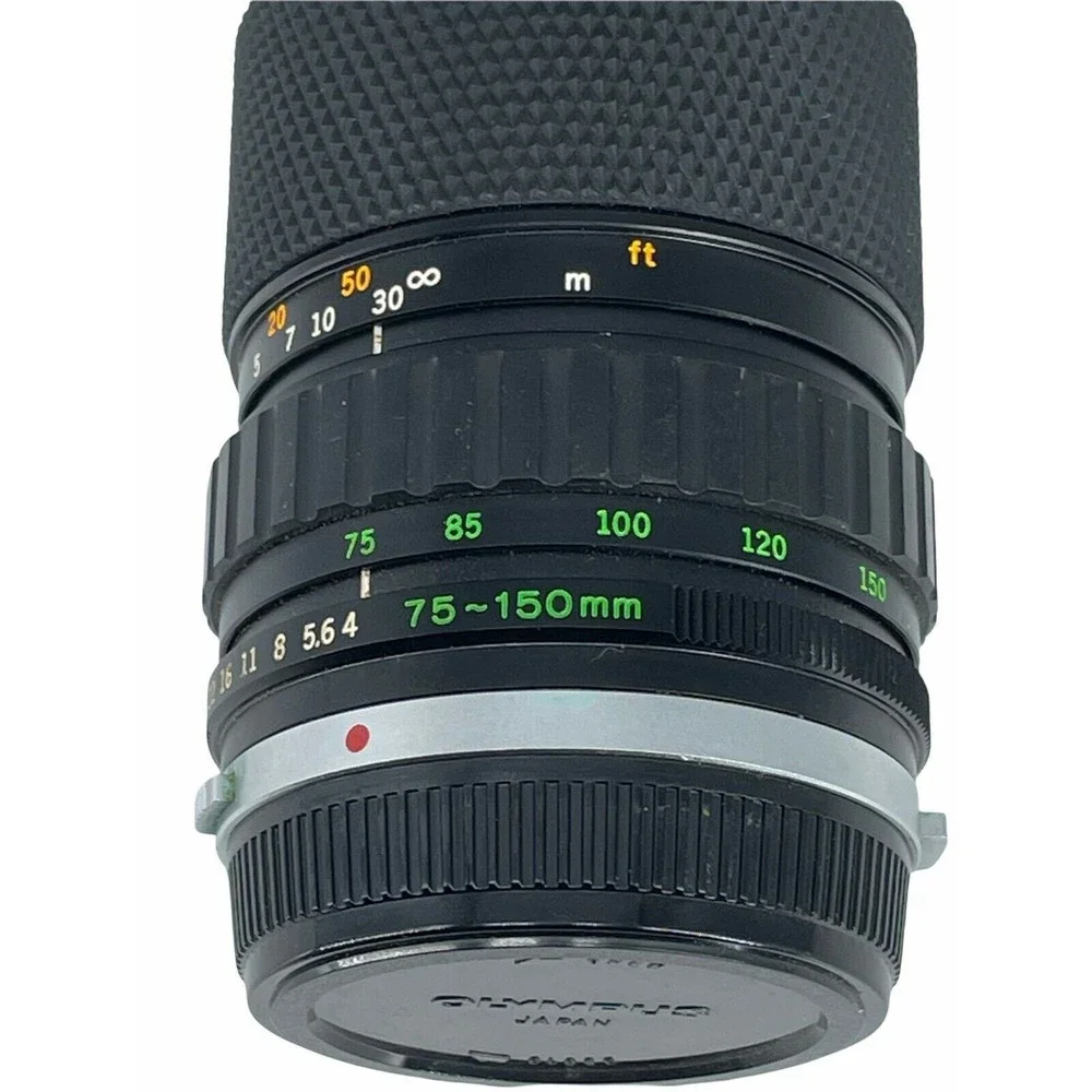 Olympus 75-150mm F4 Om-System Zuiko Auto-Zoom Lens Two Touch Zoom Lens Japan
